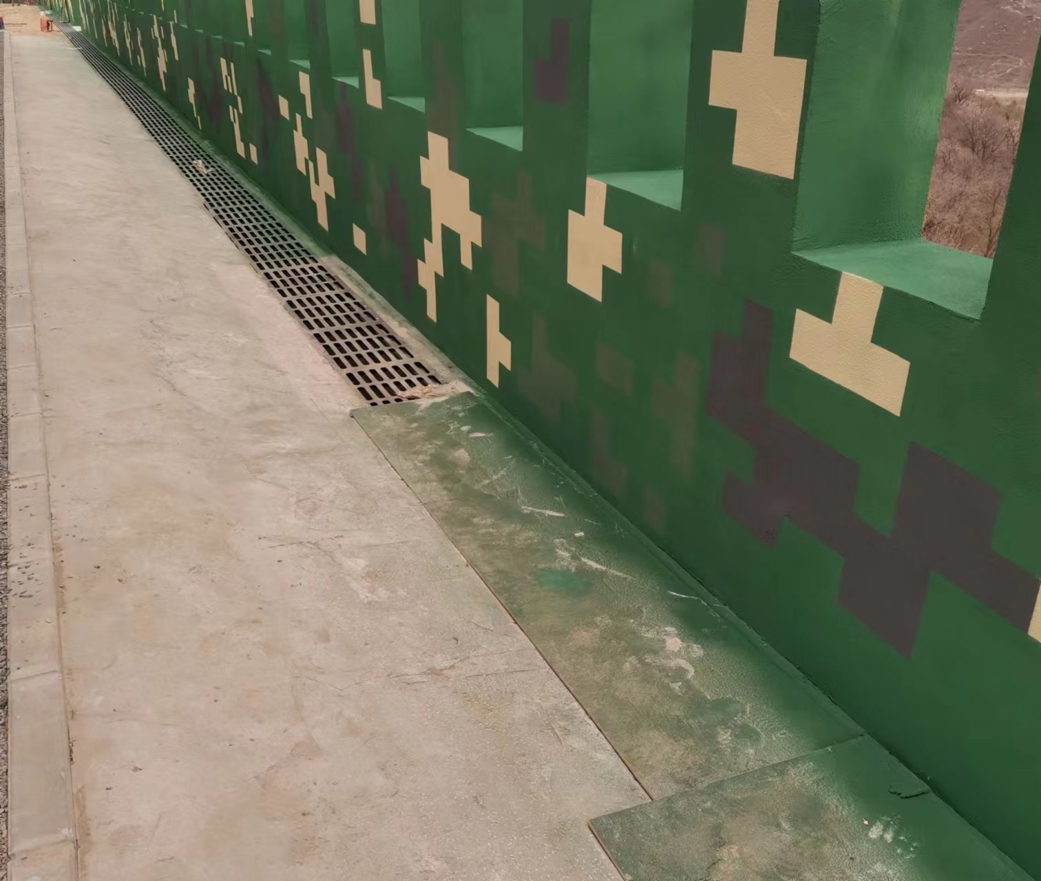 黑河围墙迷彩喷涂,数迷彩漆